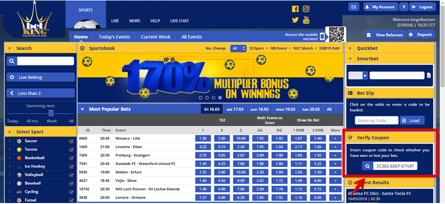 How To Bet On Betking